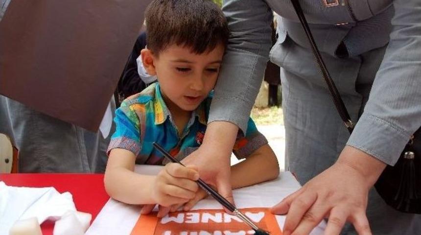 G&uuml;l Anaokulu&rsquo;nda Boyama Şenliği