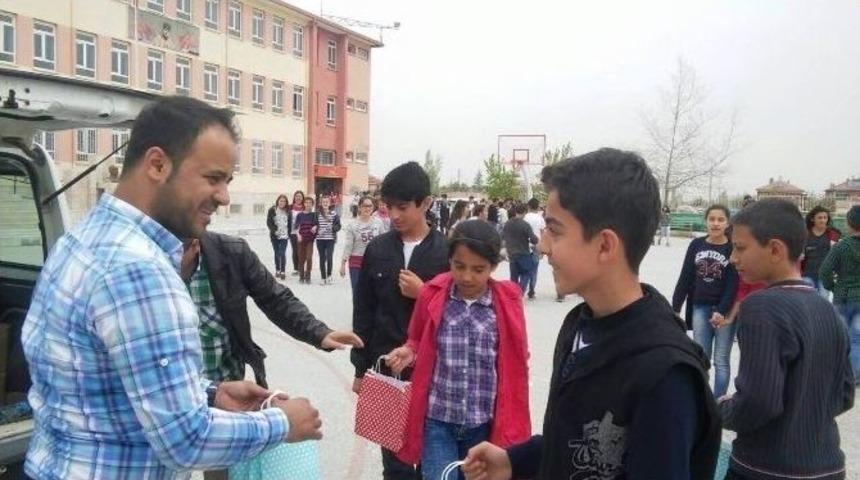 Ereğli Belediyesi Teog Sınavına Giren &Ouml;ğrencileri Unutmadı