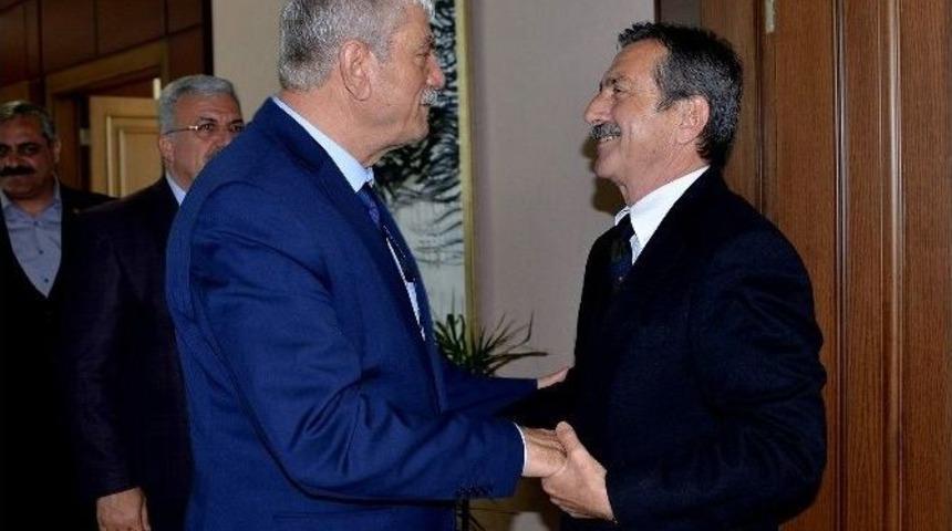 Disk Genel Başkanı Beko&rsquo;dan Başkan Ata&ccedil;&rsquo;a Ziyaret