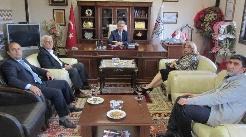 Irak Gaziantep Başkonsolosu Bazzaz&rsquo;ın, Nizip Ziyareti