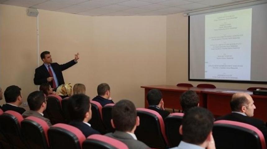 Bayburt &Uuml;niversitesinde Resmi Yazışma Kuralları Semineri