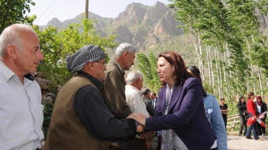 Hdp'li Aday Selma Irmak, Nasturilere 'k&ouml;y&uuml;n&uuml;ze D&ouml;n&uuml;n ' &Ccedil;ağrısı Yaptı