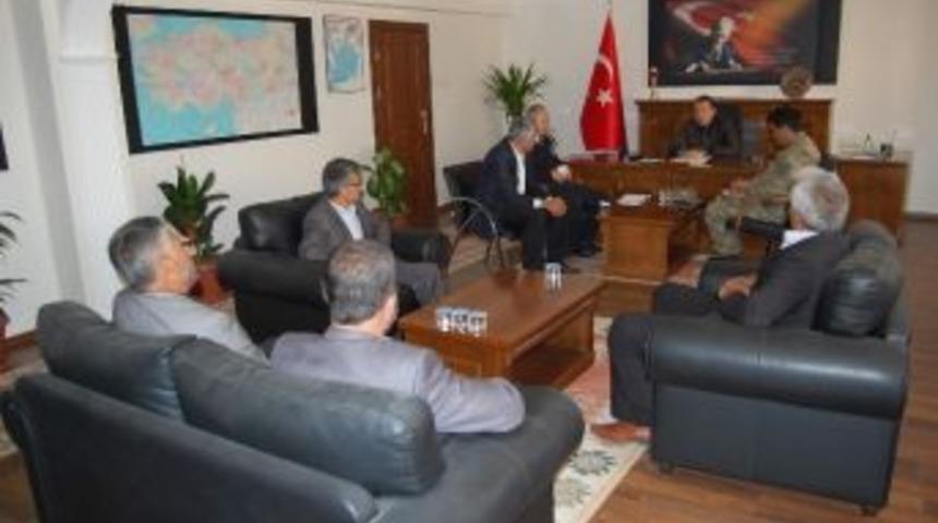 Samsat&rsquo;ta Se&ccedil;im G&uuml;venliği Toplantısı Yapıldı