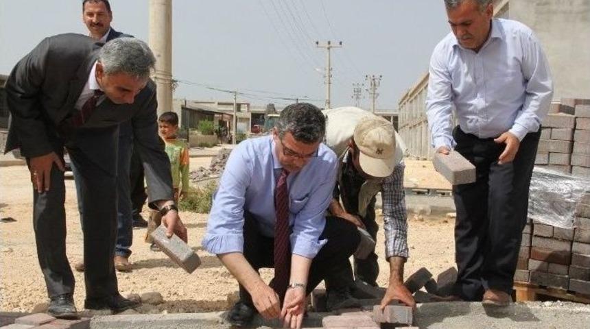 G&uuml;ven&ccedil; Parke Taşı D&ouml;şedi