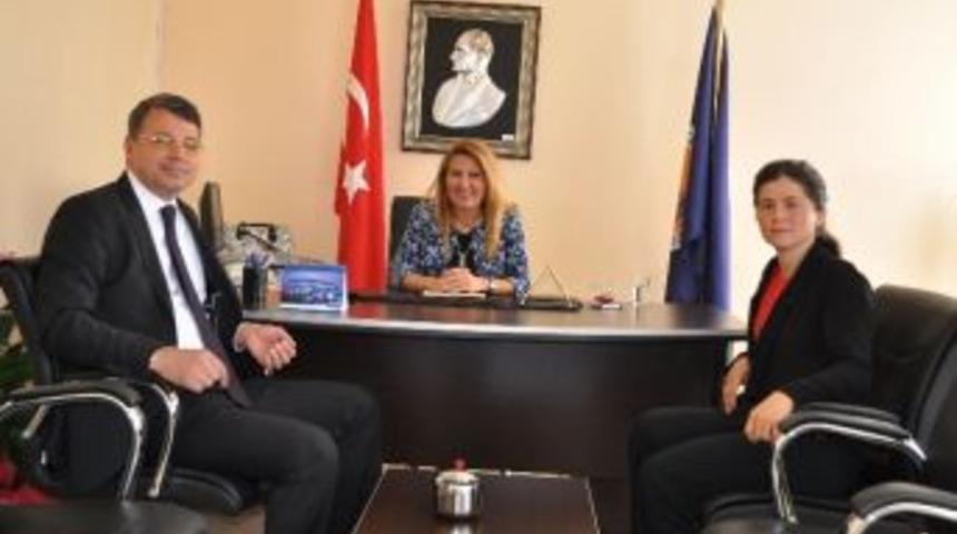 Başkan Turgut&rsquo;tan Y&uuml;ksekokul M&uuml;d&uuml;r&uuml;ne Ziyaret