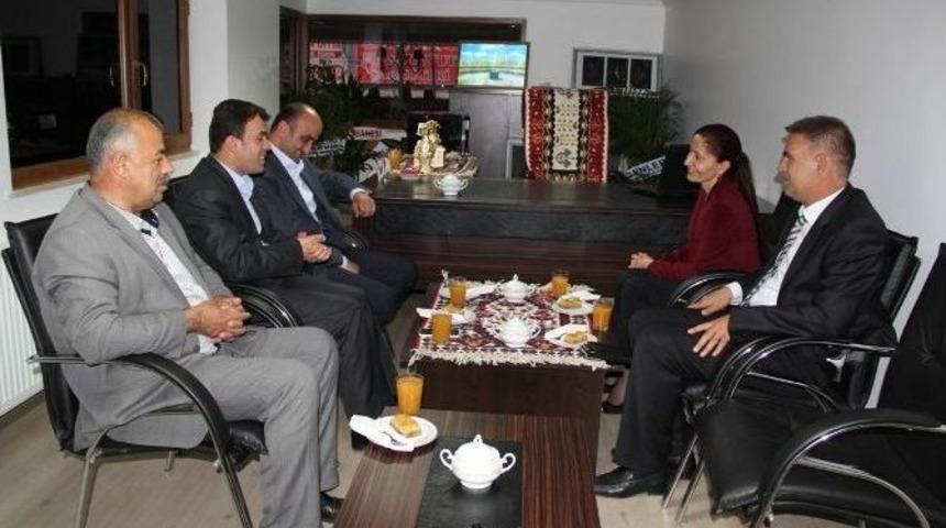 Eş Başkan &Ccedil;oban&rsquo;dan İş Yeri Ziyareti