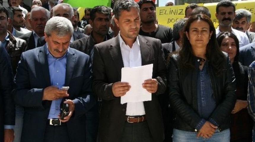 Silvan&rsquo;da Baraj Yapımına Protesto