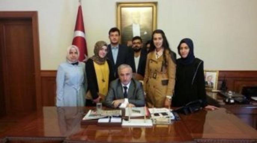 Akil Gen&ccedil;lerden Vali Kam&ccedil;ı&lsquo;ya Ziyaret