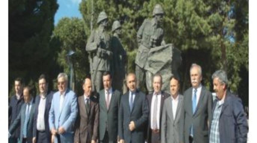 Chp Genel Sekreteri Tekin &Ccedil;anakkale&rsquo;de