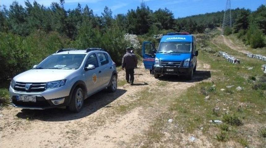 G&ouml;z&uuml; D&ouml;nm&uuml;ş Hırsızlar 52 Kovan Arıyı Balıyla Birlikte &Ccedil;aldı
