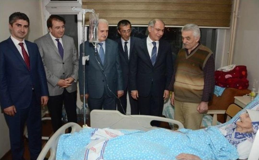 Efkan Ala&rsquo;dan Hastane Ziyareti
