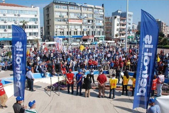 İşçi Bayramı Çeşitli Etkinliklerle Aliağa’da Kutlandı