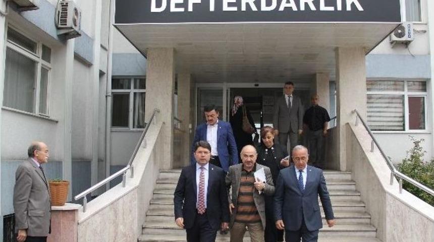 Tun&ccedil; Ve Yelkenci&rsquo;den Defterdarlık Ve Vergi Dairesine Ziyaret