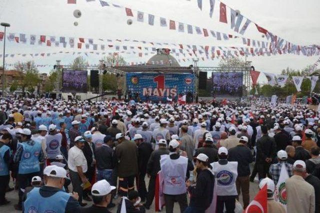 Hak-İş Ve Memur-Sen, 1 Mayıs'ı Konya'da Kutladı