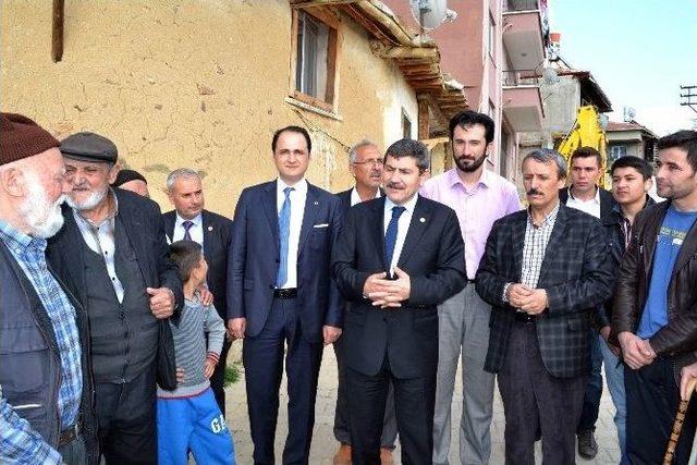 Ak Parti Adayları Ürün Ve Beder İhsaniye’de Vatandaşlarla Bir Araya Geldi