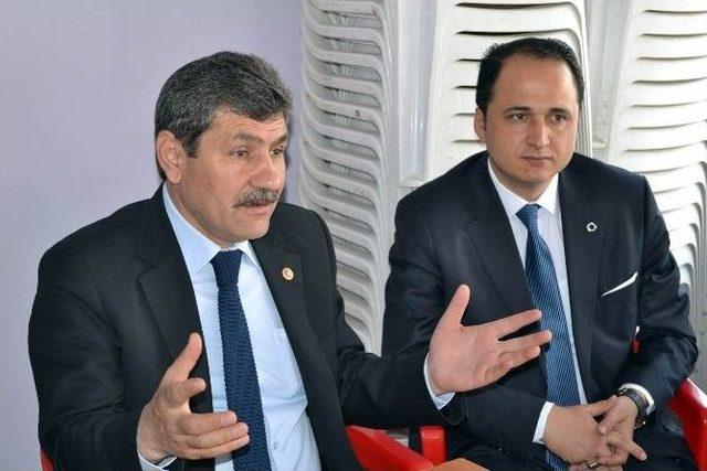 Ak Parti Adayları Ürün Ve Beder İhsaniye’de Vatandaşlarla Bir Araya Geldi