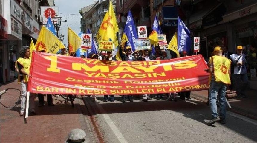 Bartın&rsquo;da 1 Mayıs Kutlamaları Kısa S&uuml;rd&uuml;