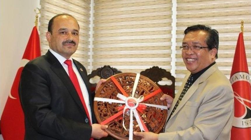 Filipinler Heyeti, Kastamonu &Uuml;niversitesini Ziyaret Etti