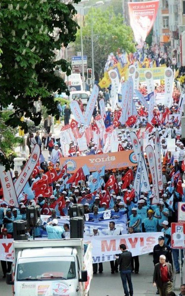 Samsun'da 1 Mayıs Coşkuyla Kutlandı