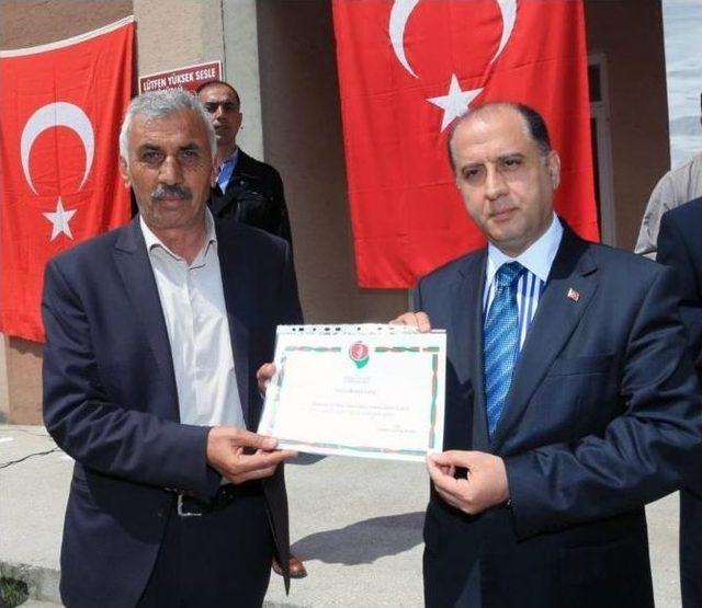 Amasya&rsquo;nın K&ouml;ylerine &lsquo;temiz &Ccedil;evrem&rsquo; Desteği 3