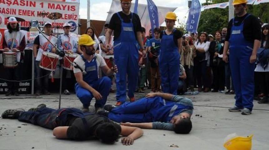 Konya'da Iş&ccedil;iler 1 Mayıs'ı Kutladı