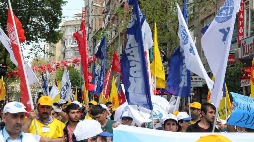 Elazığ!da 1 Mayıs İş&ccedil;i Bayramı