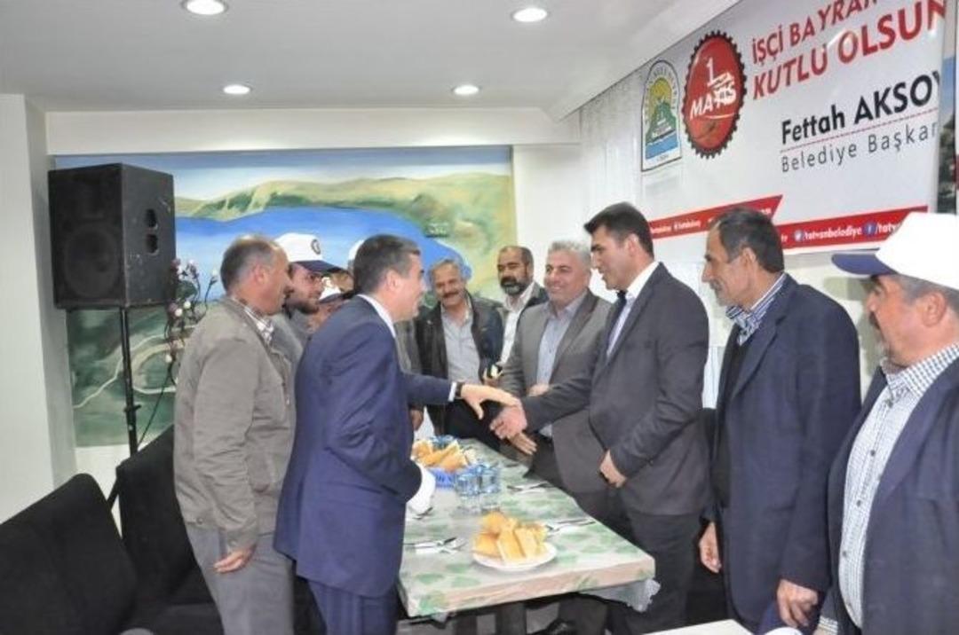 Tatvan&rsquo;da İş&ccedil;i Bayramı Kutlandı