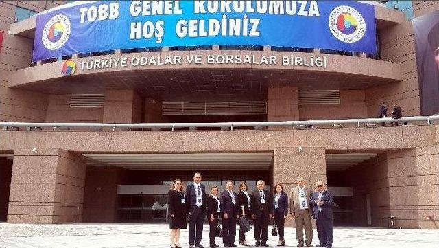 Aydın Oda Ve Borsaları Tobb 71. Mali Genel Kuruluna Birlikte Katıldı 2