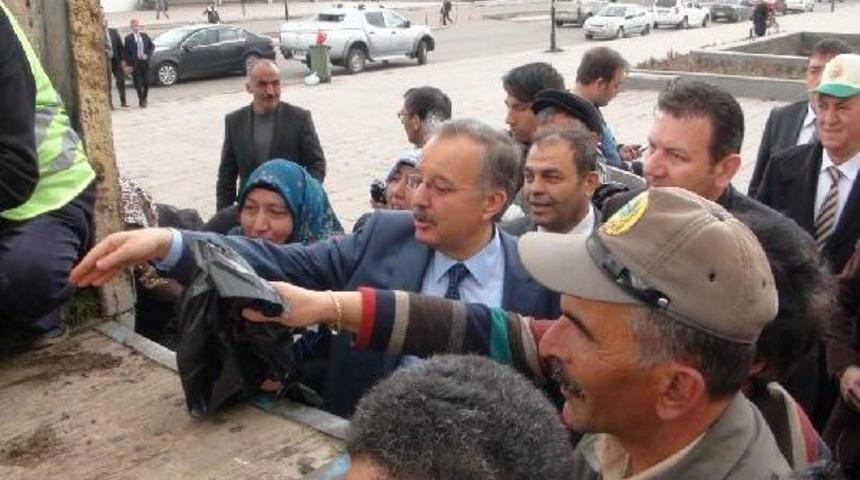 Vali Fidan Dağıttı
