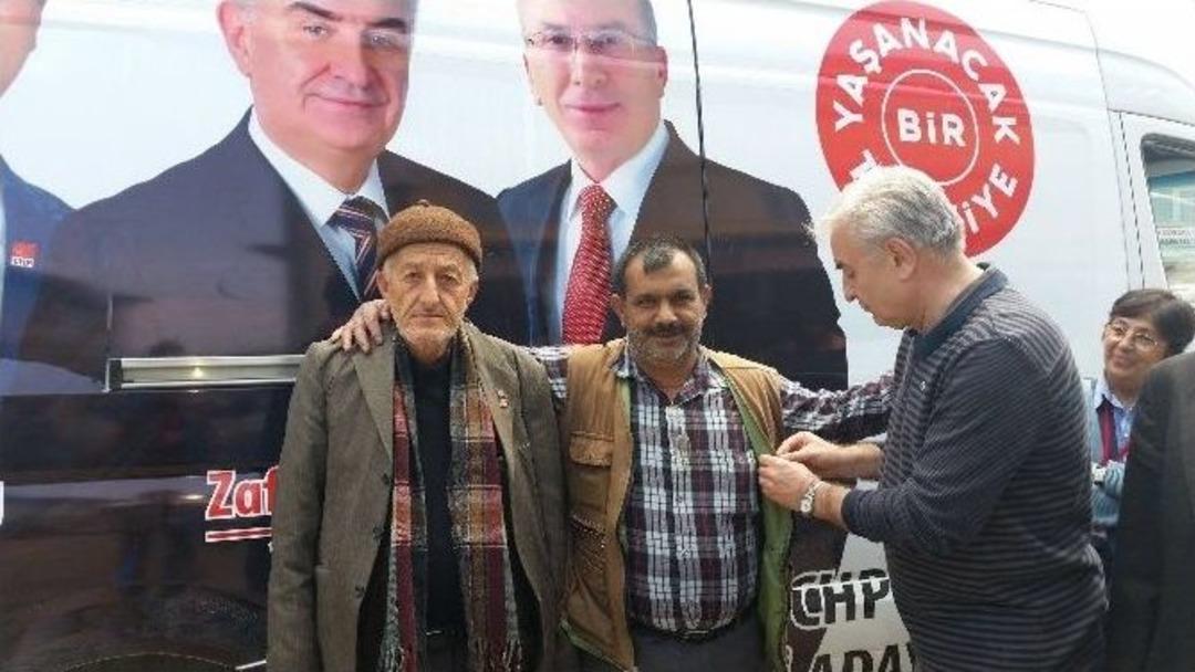 Chp Adayı Zafer Teber&rsquo;e B&uuml;y&uuml;k İlgi