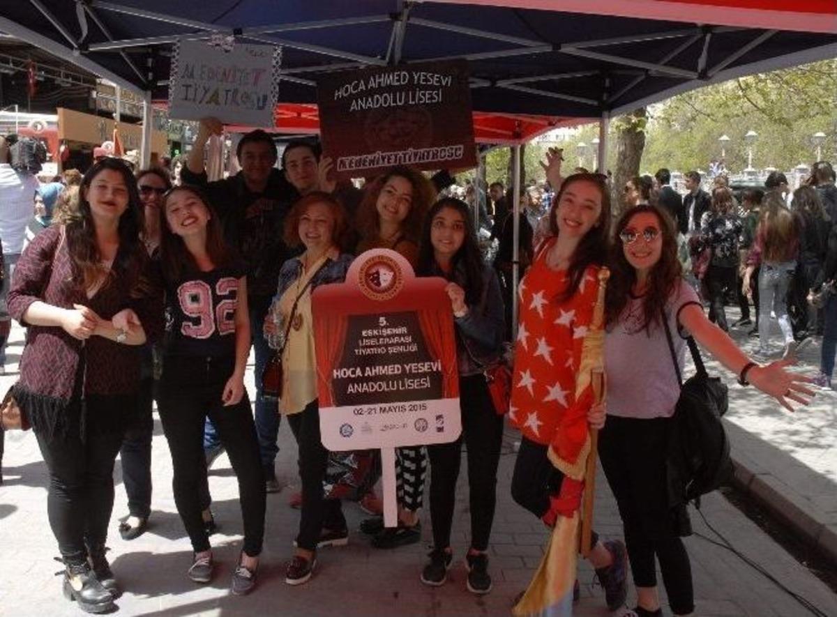 Eskişehir&rsquo;de 5&rsquo;inci Liselerarası Tiyatro Şenliği