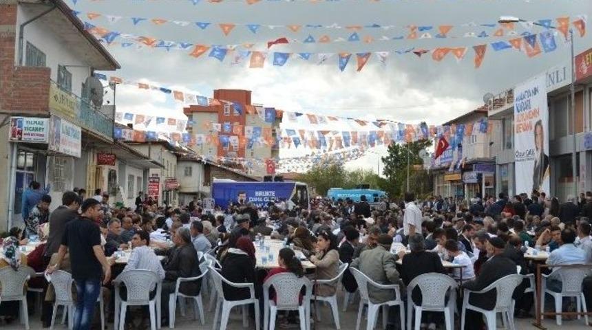 Ak&ccedil;adağ Ve Yazıhan&rsquo;dan Ak Parti&rsquo;ye Tam Destek
