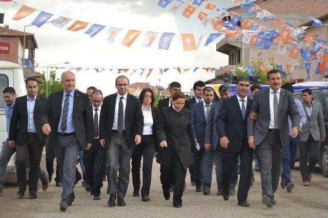 Akçadağ Ve Yazıhan’dan Ak Parti’ye Tam Destek