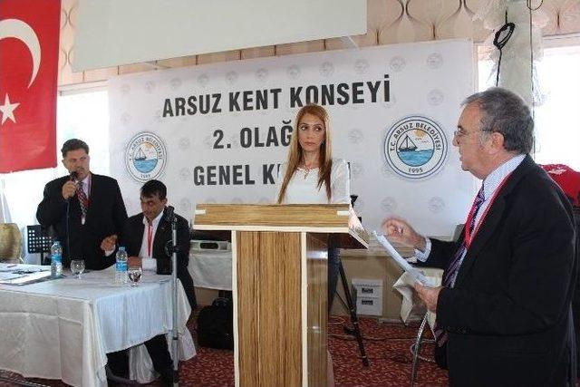 Arsuz Kent Konseyi 2. Olağan Genel Kurulunu Gerçekleştirdi