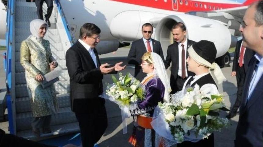Başbakan Davutoğlu Samsun&rsquo;da