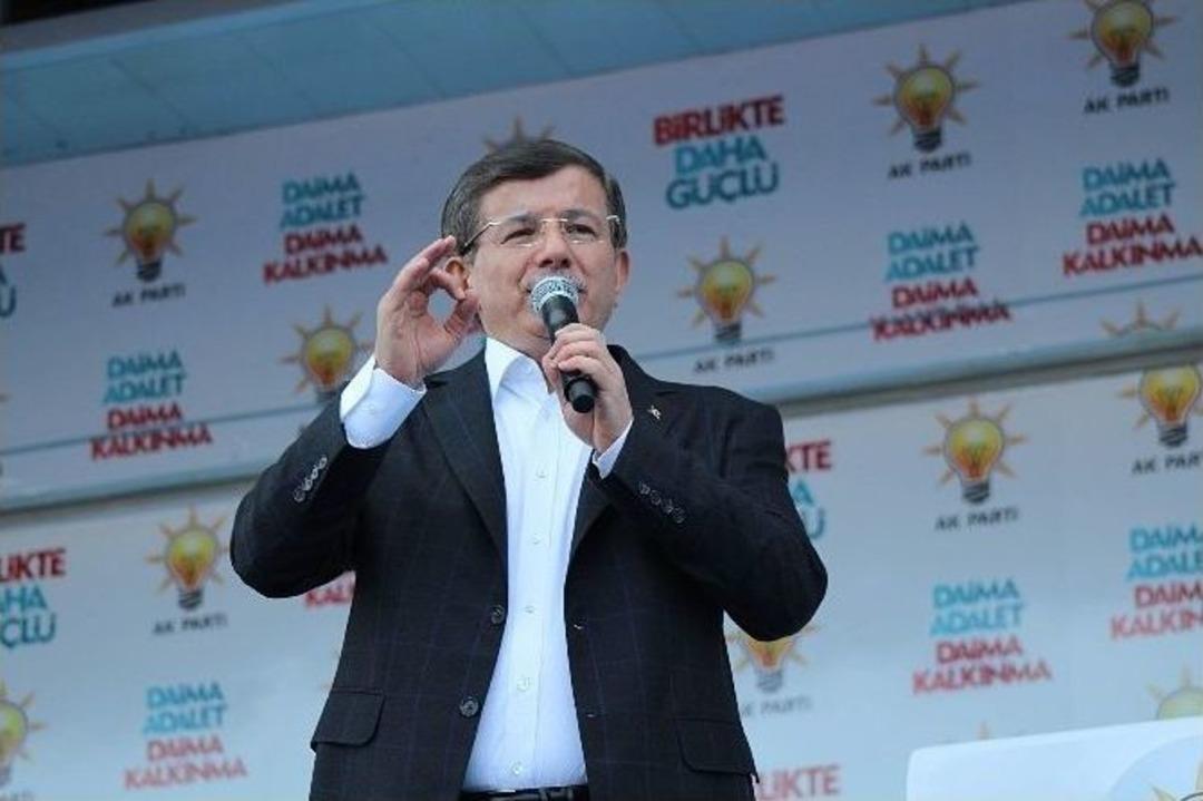 Başbakan Davutoğlu: &ldquo;chp, Hdp İle Koalisyon Peşinde&rdquo;
