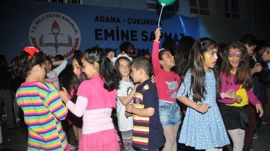 Emine Sapmaz&rsquo;da "&ccedil;ocuk Şenliği"