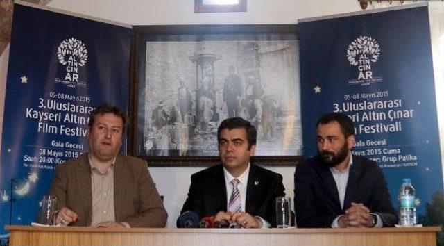 Kayseri Altın &Ccedil;ınar Film Festivali ne Tarihi Konakta Tanıtım 2