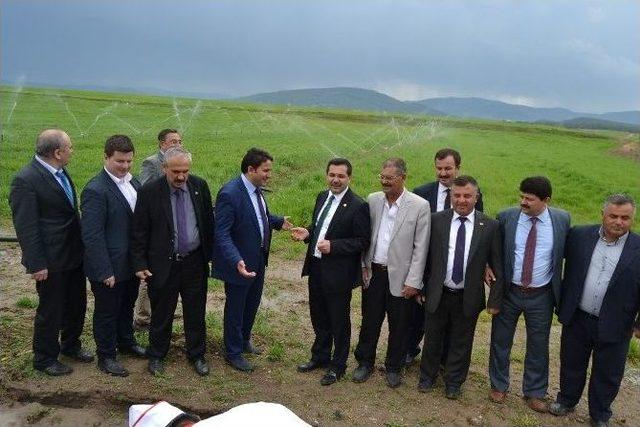 Seyitgazi&rsquo;ye Kapalı Devre Sulama Sistemi 1