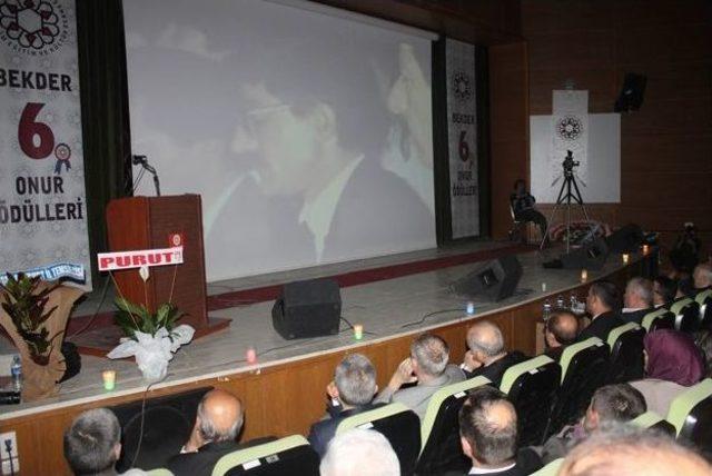 6. Bekder Onur Ödülleri Sahiplerini Buldu 1