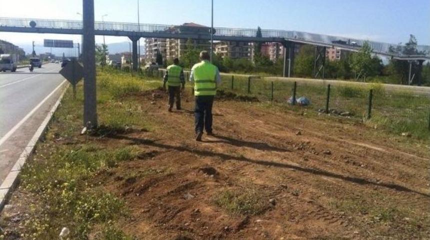 Kavşaklarda D&uuml;zenleme &Ccedil;alışmaları Devam Ediyor