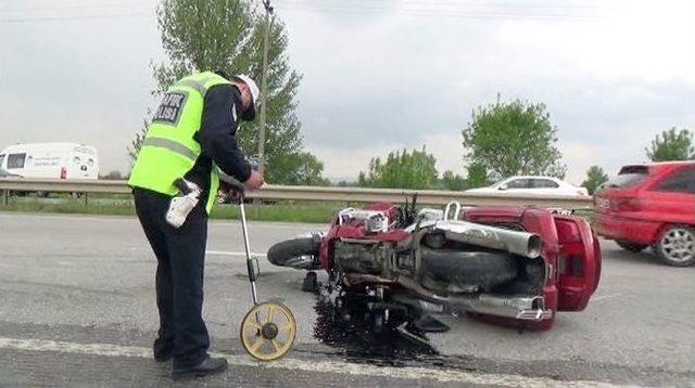 L&uuml;ks Motosiklet Grubu Kaza Yaptı: 2&rsquo;si Ağır 3 Yaralı 1