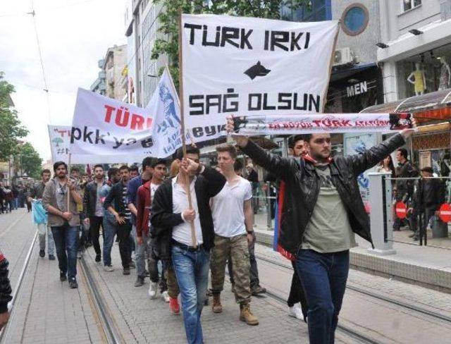 Eskişehir'de Türkçüler Yürüyüşü