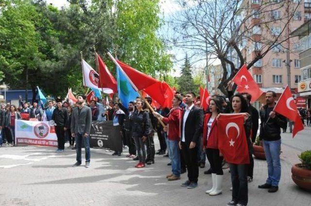 Eskişehir'de Türkçüler Yürüyüşü