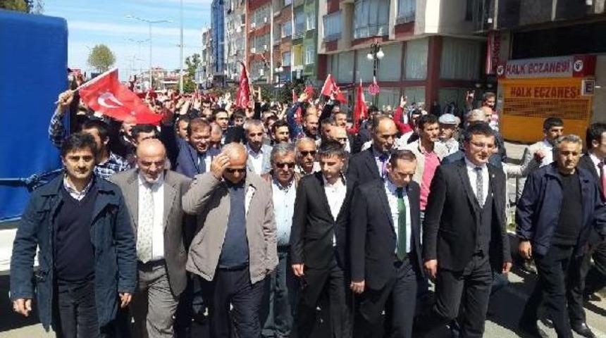Rize&rsquo;De Hdp Se&ccedil;im B&uuml;rosu &Ouml;n&uuml;nde Arbede