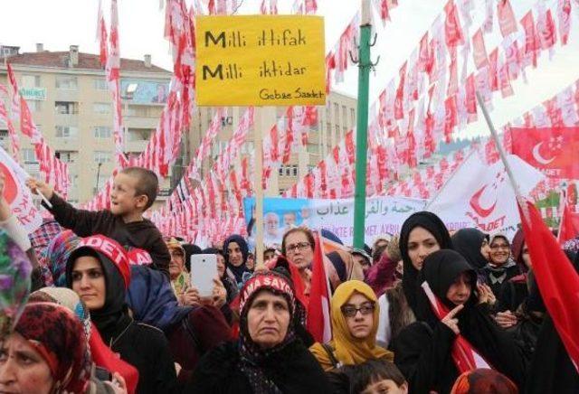 Kamalak Ve Destici, İzmit Mitinginde Konuştu