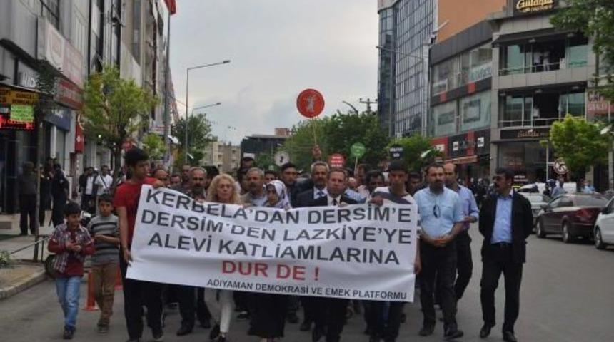 Stk'lardan Suriye'de Alevi K&ouml;y&uuml;ndeki Işid Katliamına Tepki