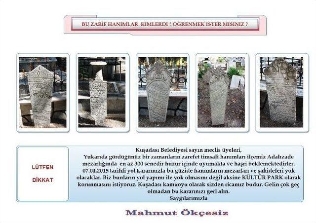 Kuşadası&rsquo;nda Mezarlıkta Yol Tartışması B&uuml;y&uuml;yor 1