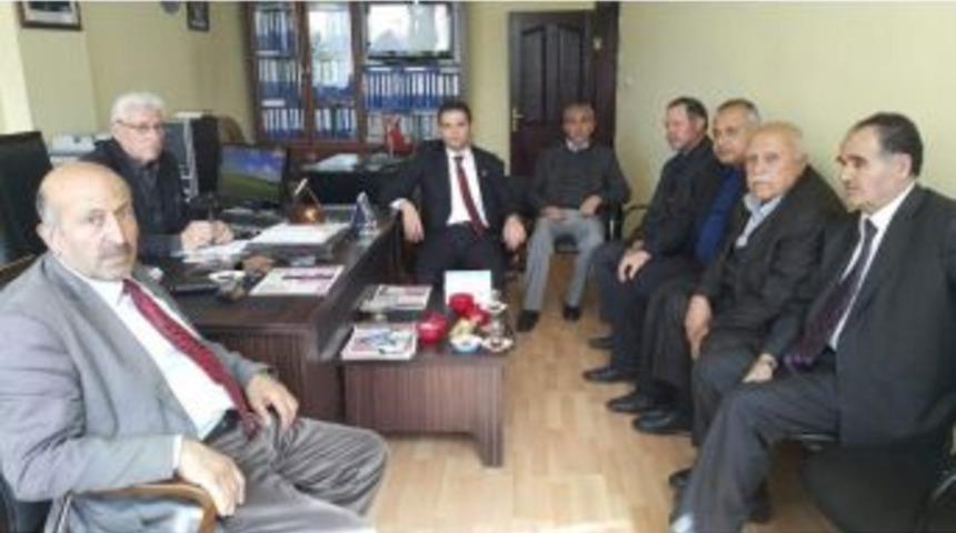 Saadet Partisi&rsquo;nden Emekliler Derneği&rsquo;ne Ziyaret