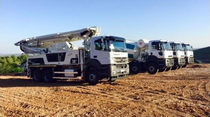 Darge&ccedil;it&rsquo;te İlk Hazır Beton Tesisi Kuruldu